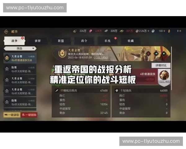 战报分析最新